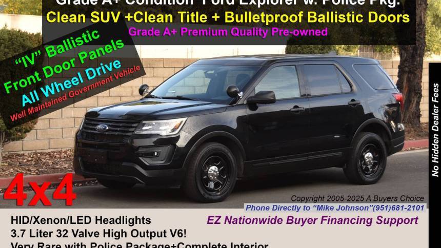 2018 Ford Police Interceptor Utility Base — SUV — 113,180 mi — Riverside, CA