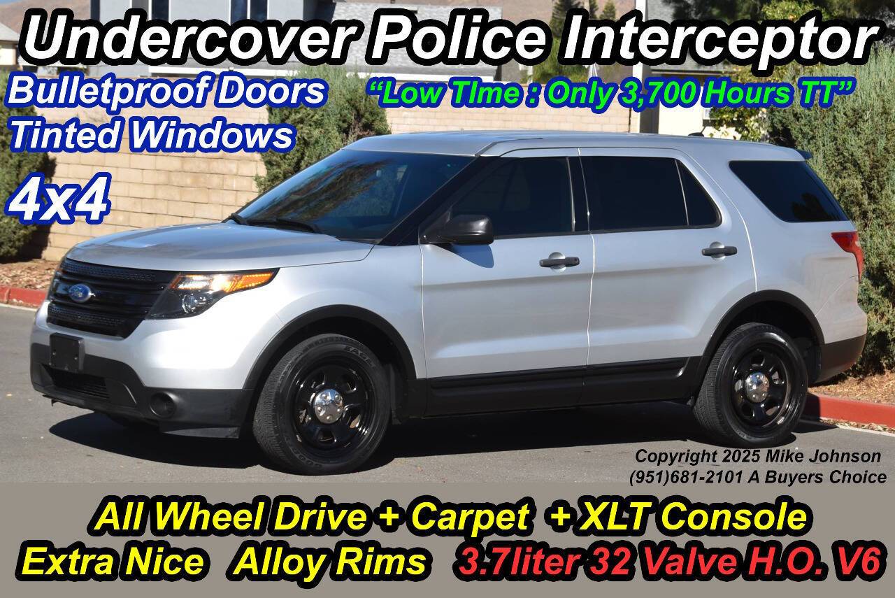 2015 Ford Utility Police Interceptor Base — SUV — 95,929 mi — Riverside, CA