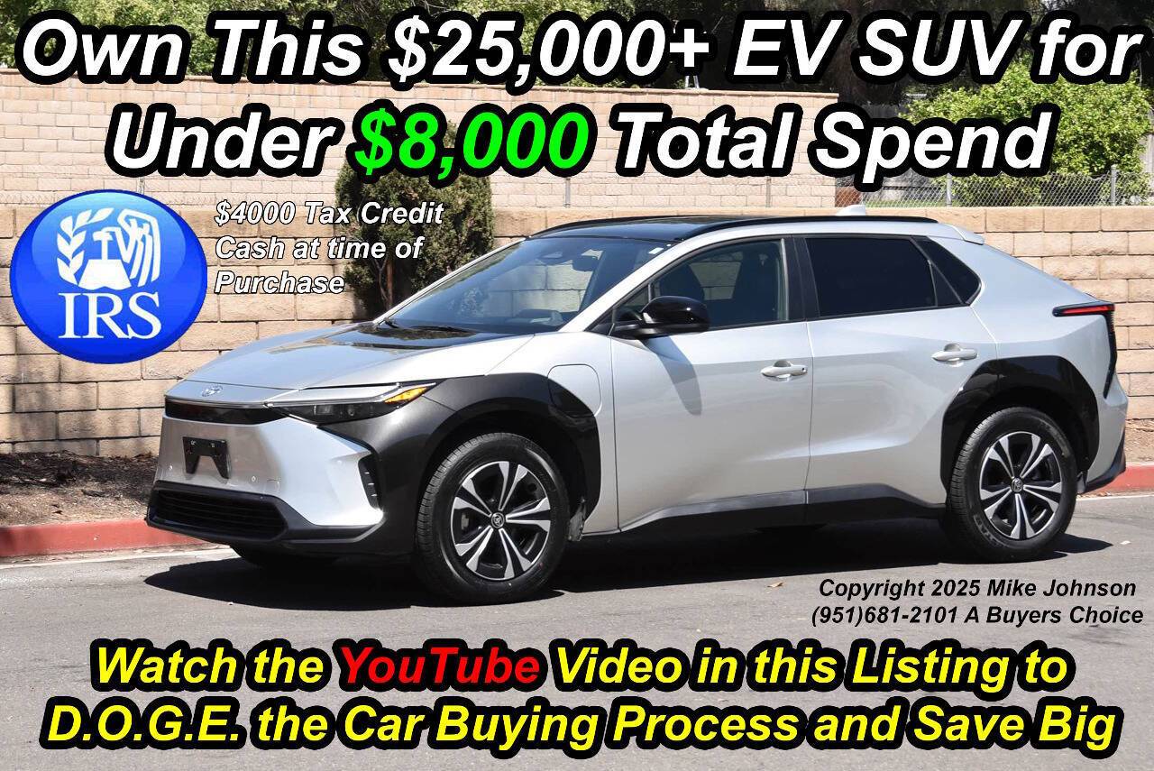2023 Toyota bZ4X XLE — SUV — 43,479 mi — Riverside, CA