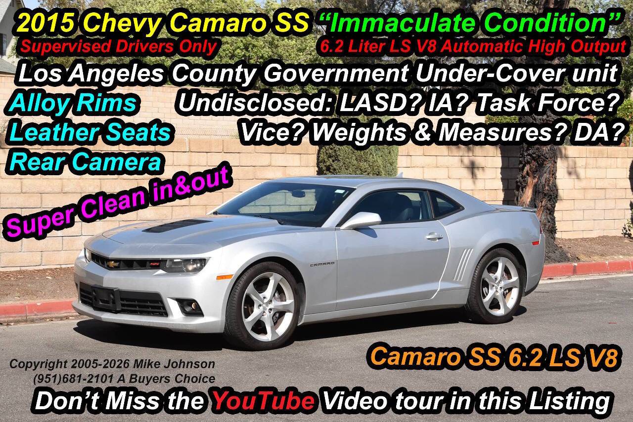 2015 Chevrolet Camaro 2SS