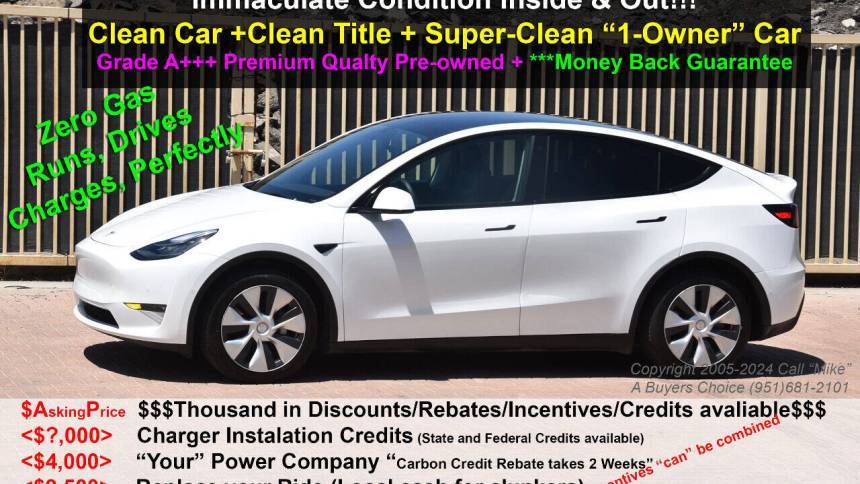 2021 Tesla Model Y Long Range — SUV — 22,360 mi — Riverside, CA