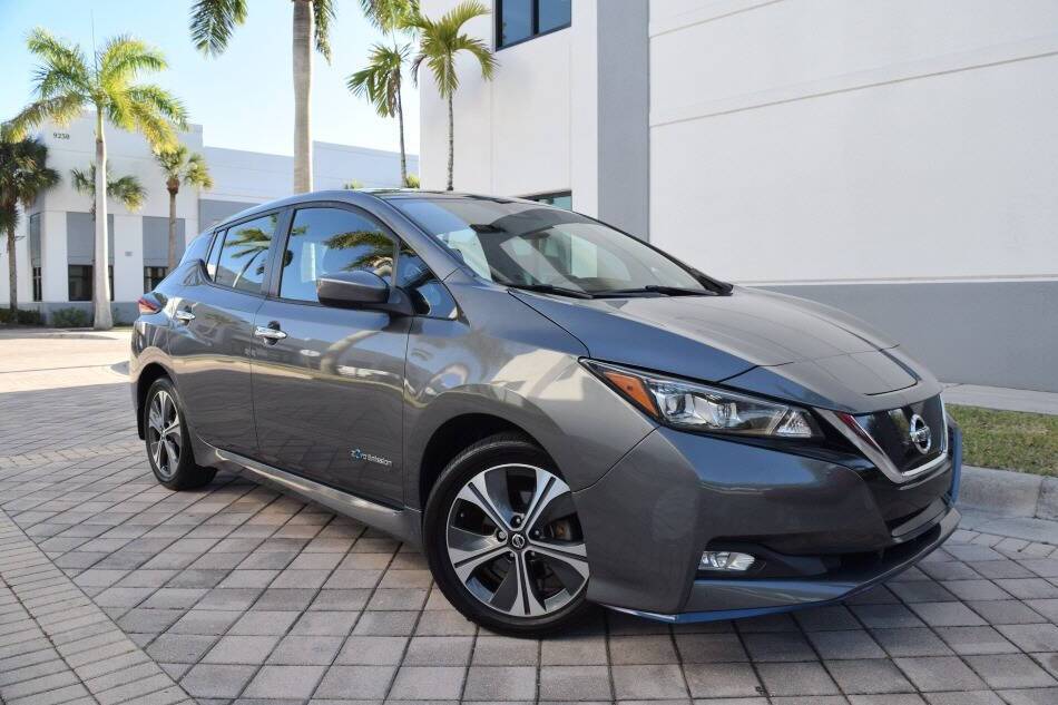 2019 Nissan LEAF SV PLUS — Hatchback — 74,650 mi — Royal Palm Beach, FL