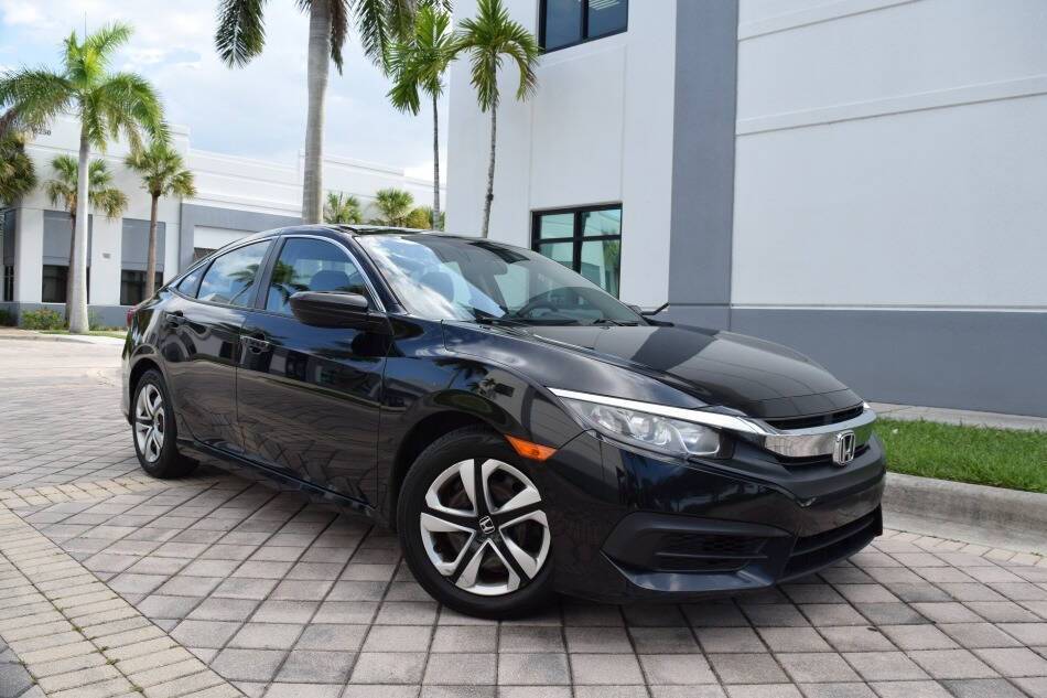 2017 Honda Civic LX — Sedan — 166,930 mi — Royal Palm Beach, FL