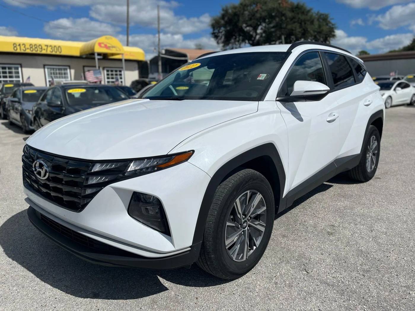 2022 Hyundai Tucson Hybrid Blue — SUV — 79,667 mi — Tampa, FL