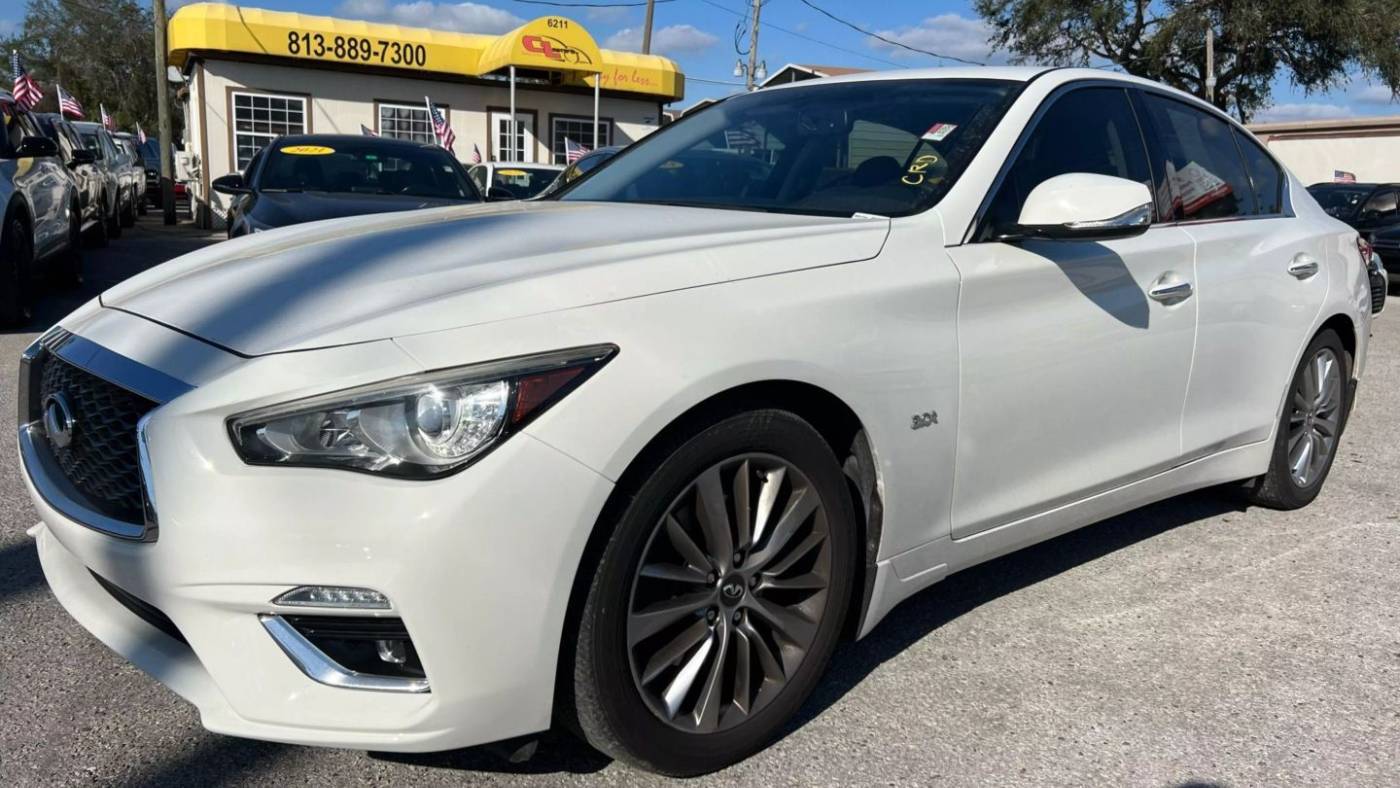 2018 INFINITI Q50 3.0t LUXE — Sedan — 67,126 mi — Tampa, FL