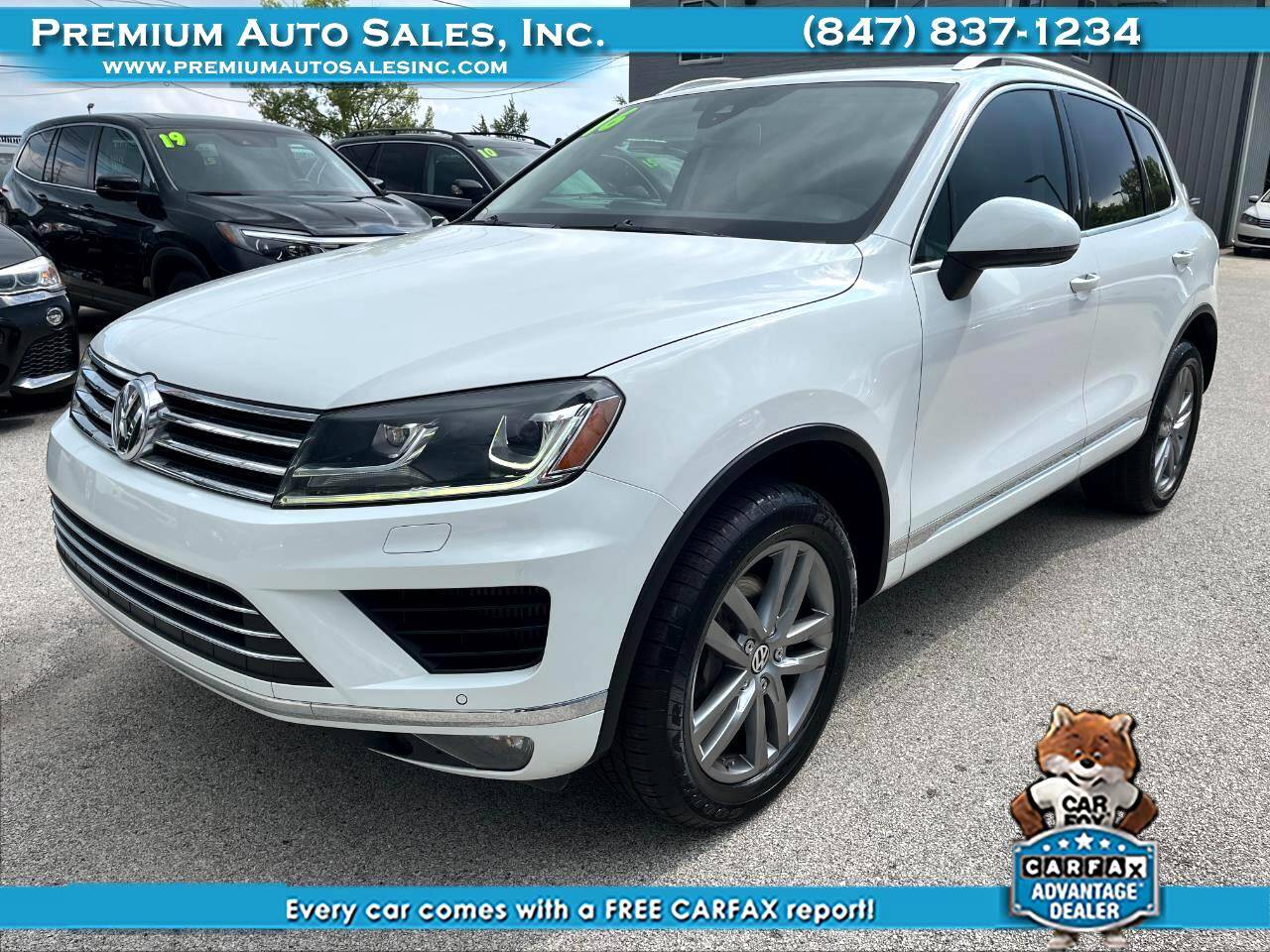2016 Volkswagen Touareg TDI Lux — SUV — 60,492 mi — Palatine, IL