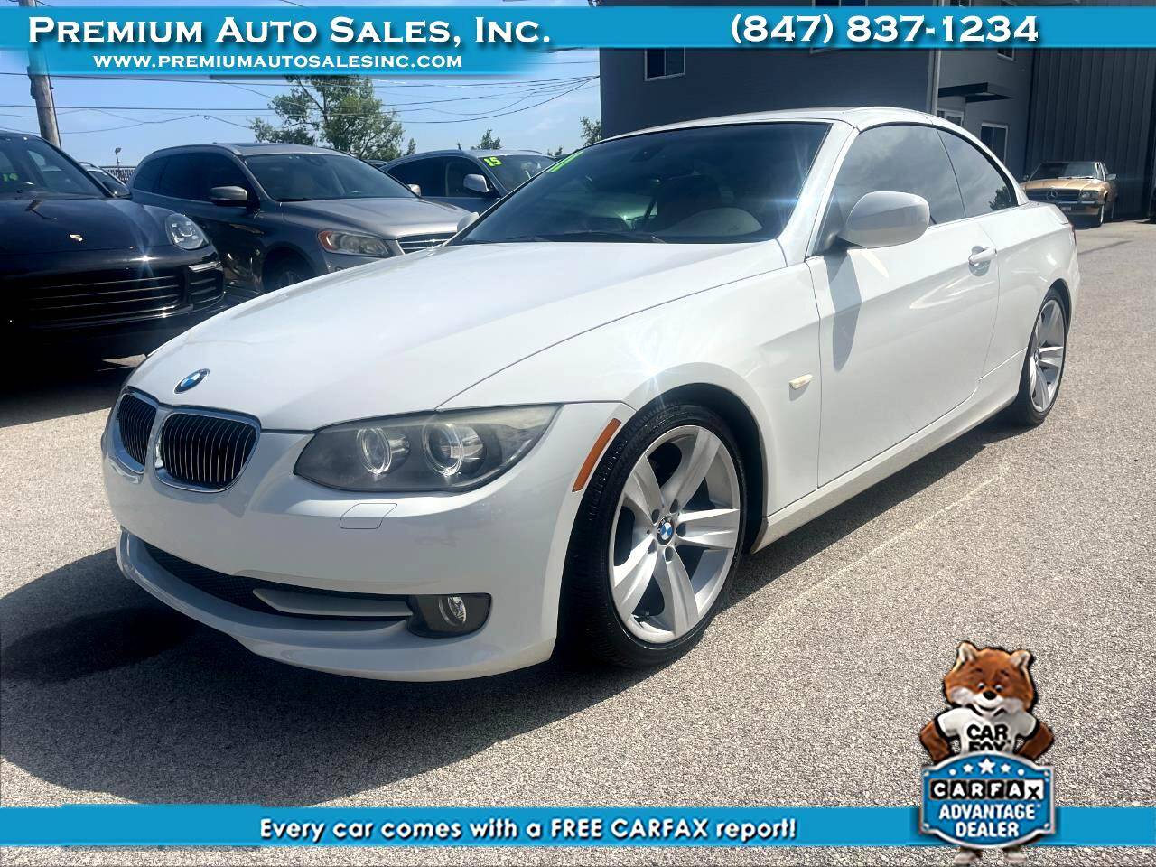 2011 BMW 3 Series 328i — Convertible — 63,870 mi — Palatine, IL