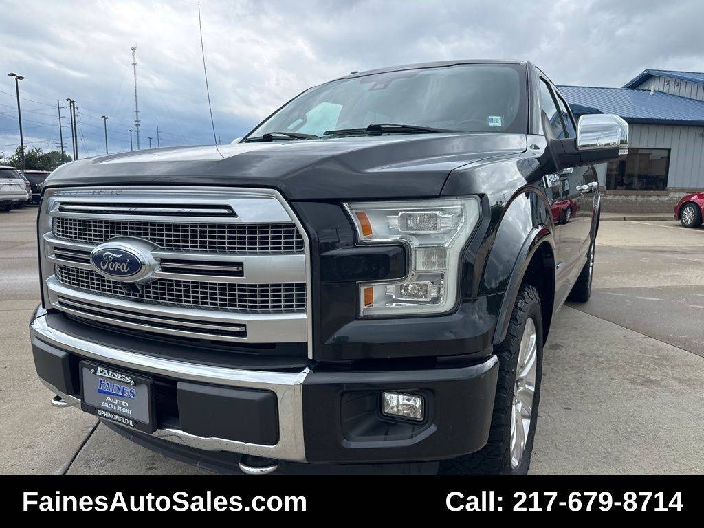 2015 Ford F-150 Platinum — Pickup Truck — 187,808 mi — Springfield, IL