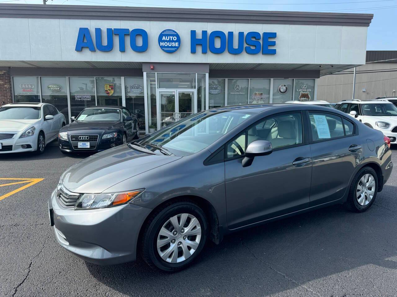 2012 Honda Civic LX — Sedan — 61,283 mi — Downers Grove, IL