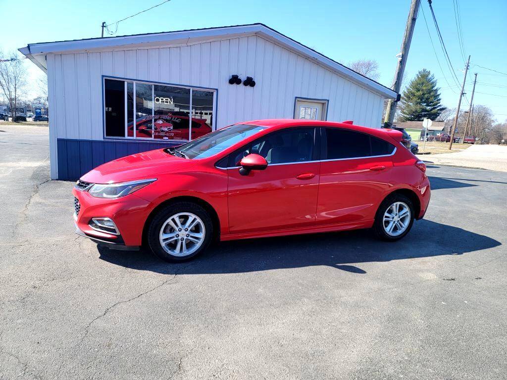 2018 Chevrolet Cruze LT — Hatchback — 112,868 mi — Terre Haute, IN