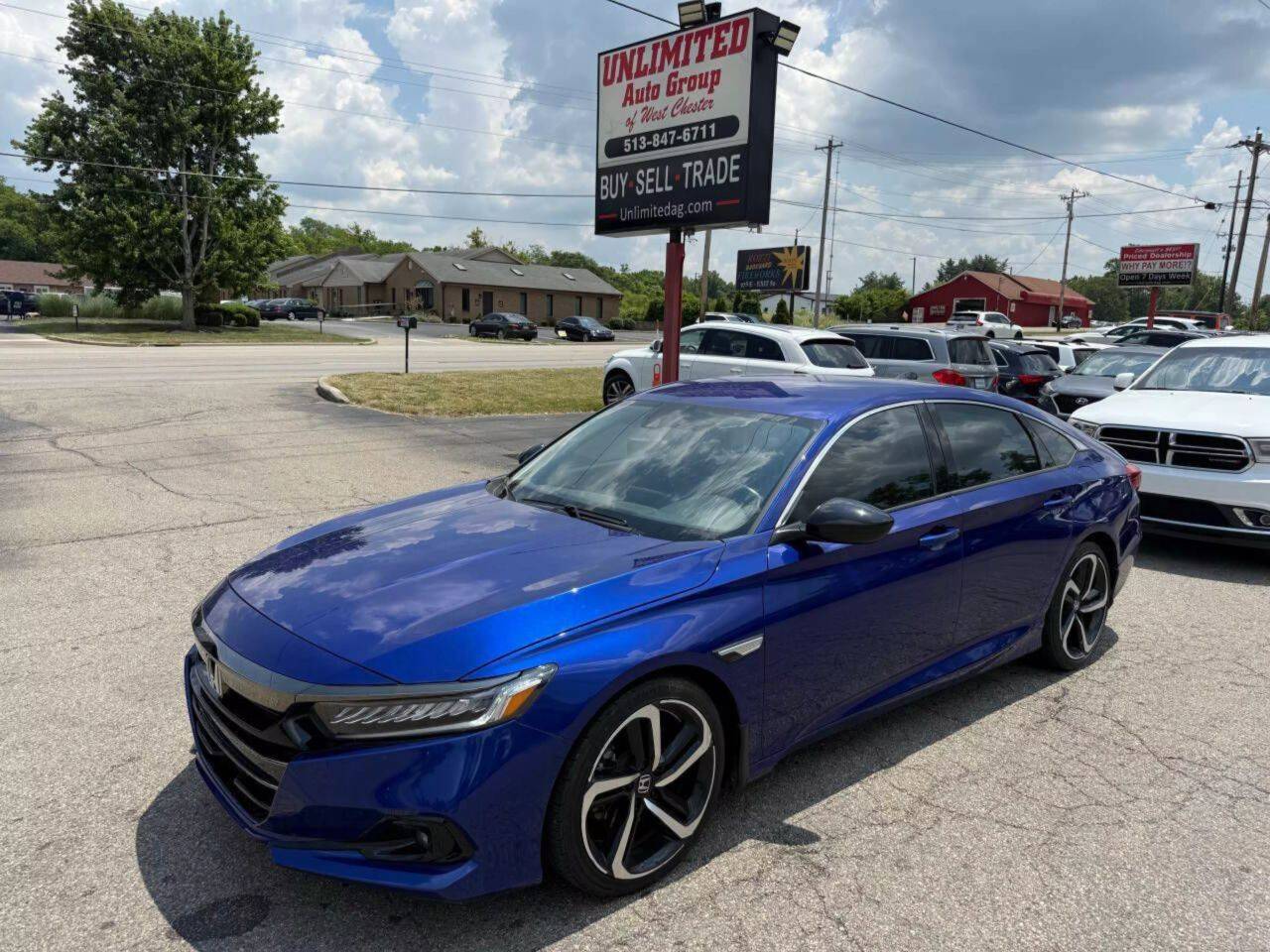 2021 Honda Accord Sport SE — Sedan — 33,044 mi — West Chester, OH