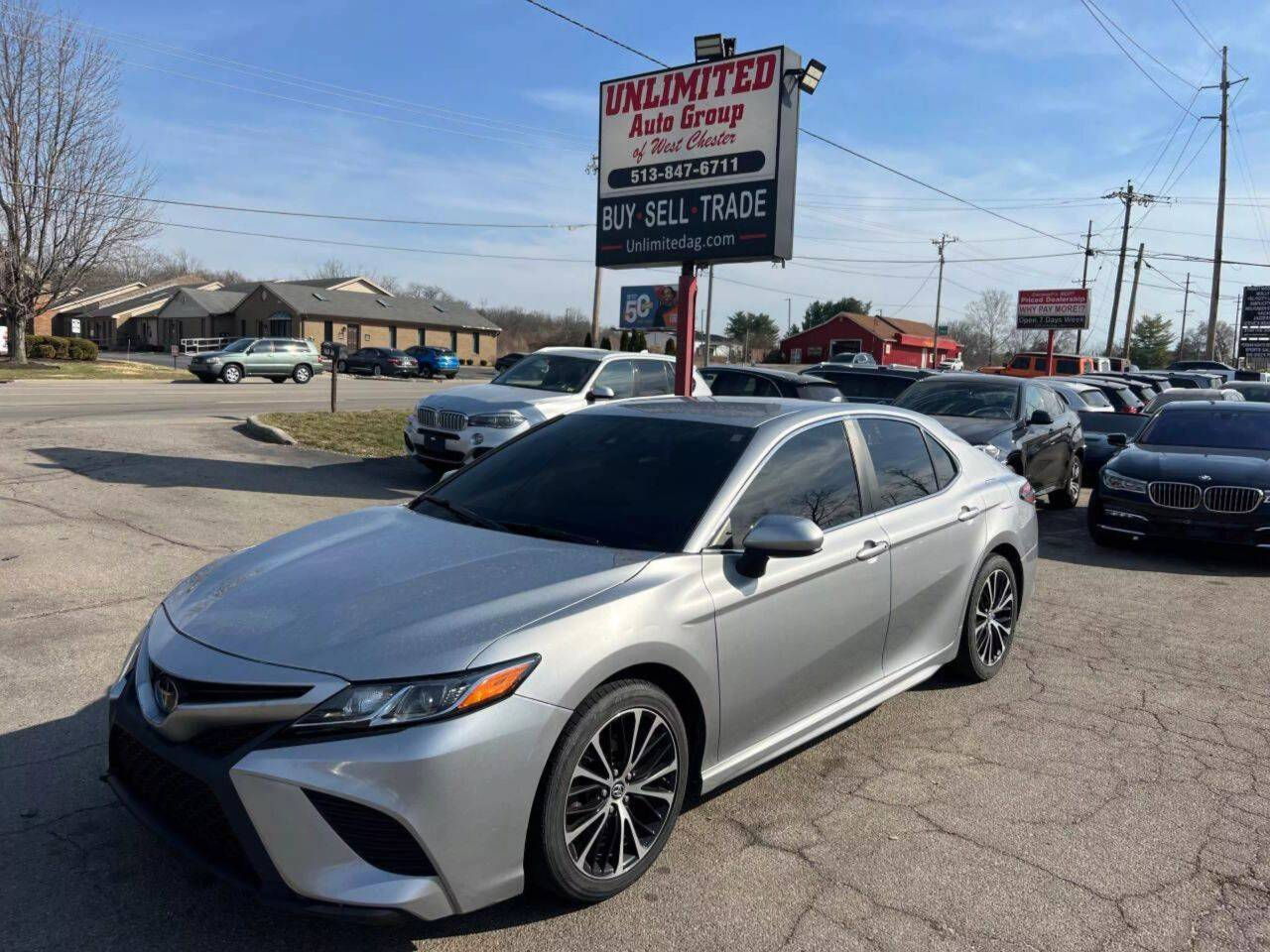 2019 Toyota Camry SE — Sedan — 123,665 mi — West Chester, OH