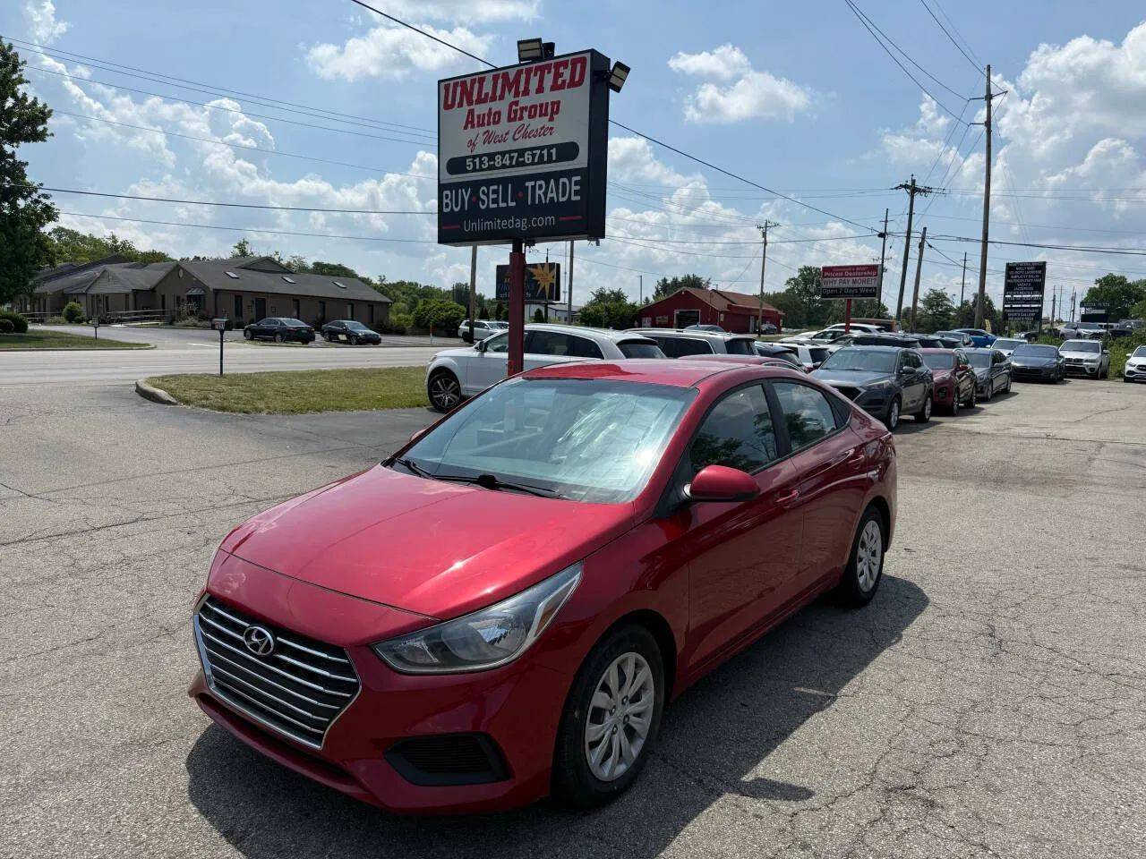 2020 Hyundai Accent SE — Sedan — 108,553 mi — West Chester, OH