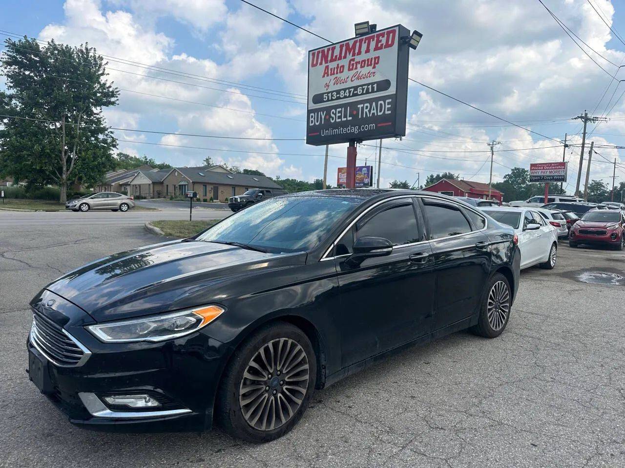 2018 Ford Fusion Titanium — Sedan — 187,815 mi — West Chester, OH
