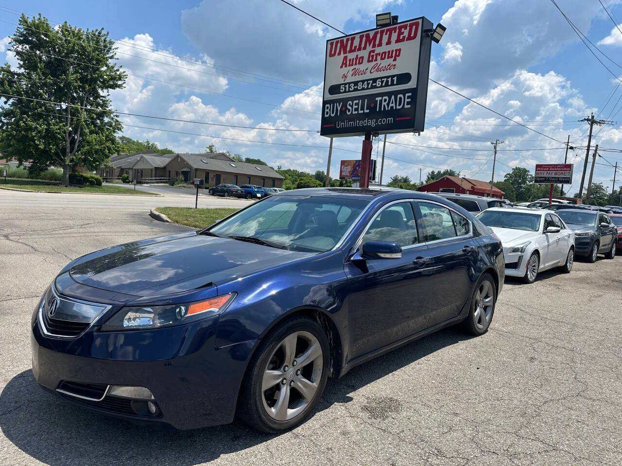2013 Acura TL Technology Package — Sedan — 96,597 mi — West Chester, OH