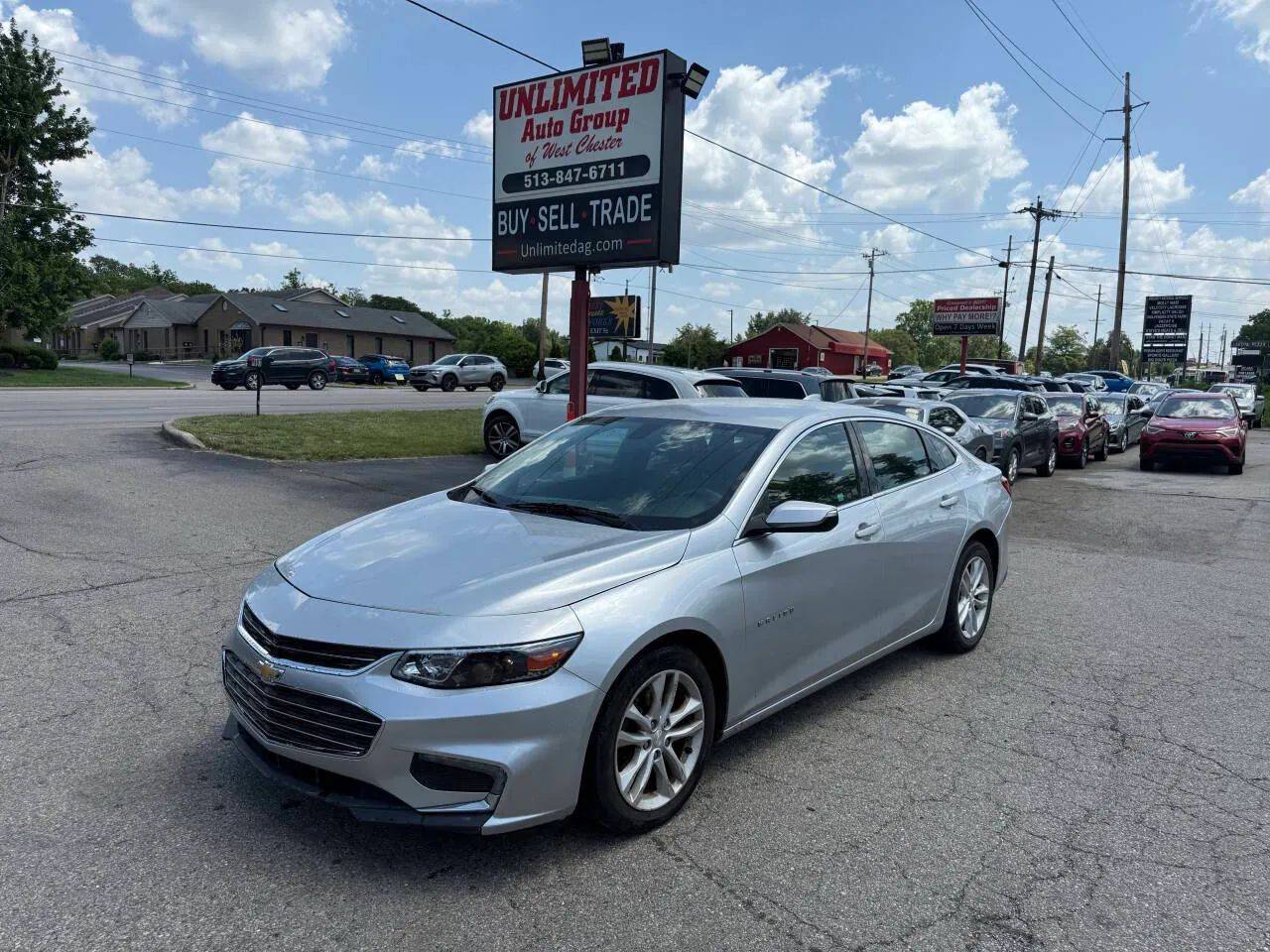 2016 Chevrolet Malibu LT — Sedan — 117,367 mi — West Chester, OH