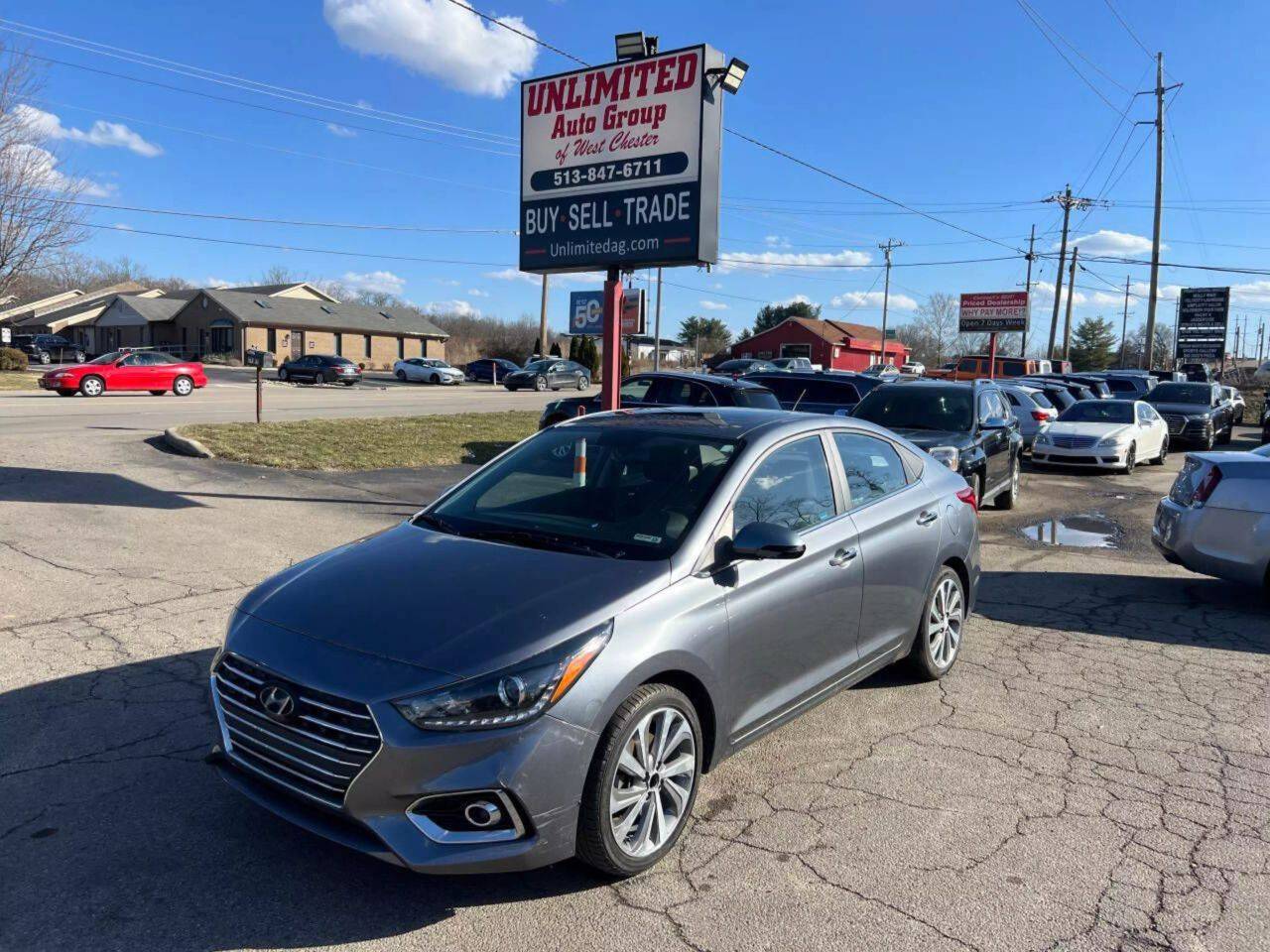 2019 Hyundai Accent Limited — Sedan — 112,424 mi — West Chester, OH