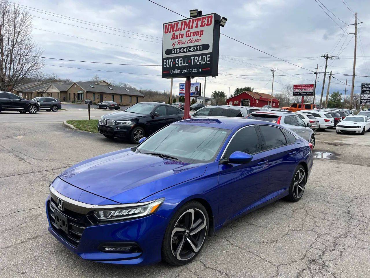 2018 Honda Accord Sport — Sedan — 123,423 mi — West Chester, OH