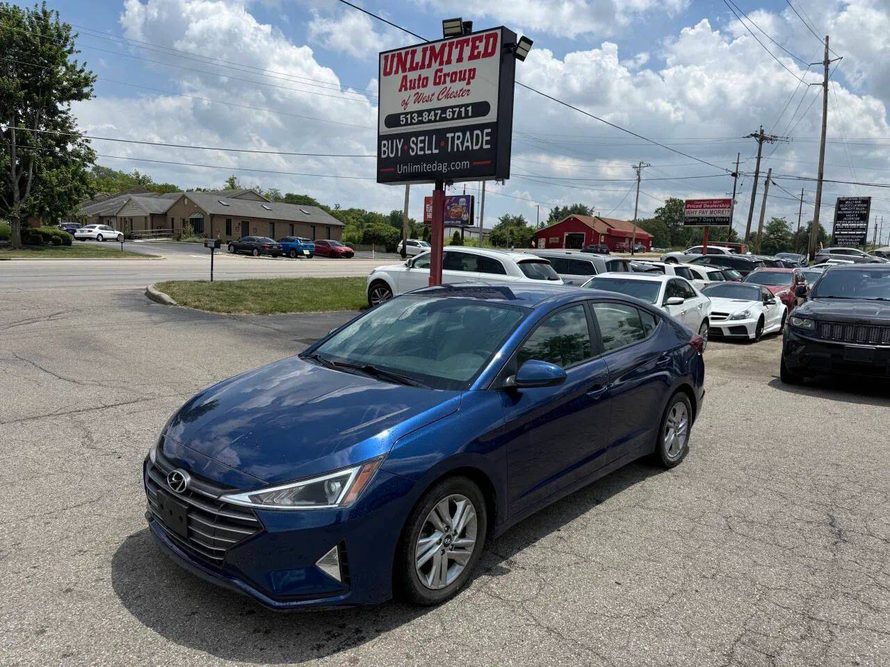 2020 Hyundai Elantra SEL — Sedan — 77,399 mi — West Chester, OH