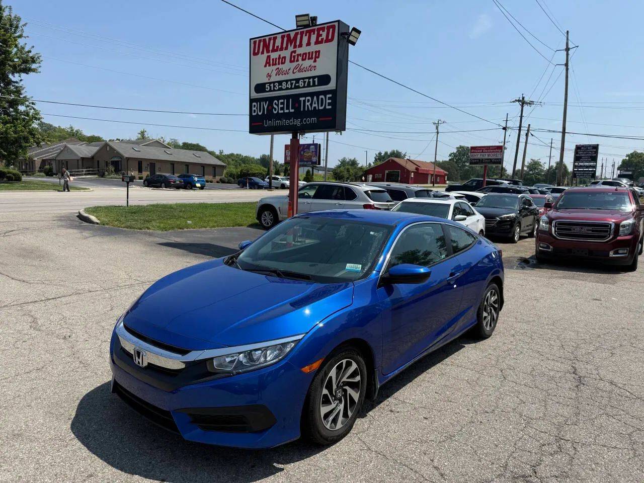 2018 Honda Civic LX — Coupe — 85,948 mi — West Chester, OH