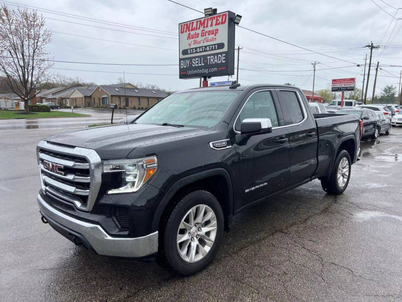 2019 GMC Sierra 1500 SLE — Pickup Truck — 124,185 mi — West Chester, OH