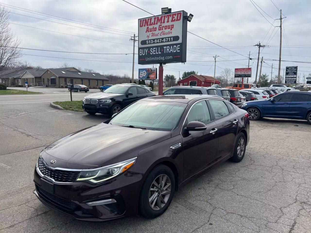 2019 Kia Optima LX — Sedan — 100,348 mi — West Chester, OH