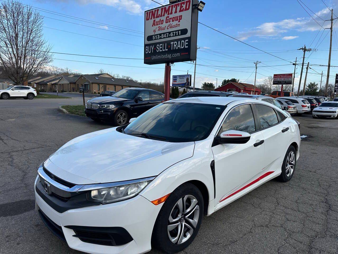 2018 Honda Civic LX — Sedan — 132,497 mi — West Chester, OH