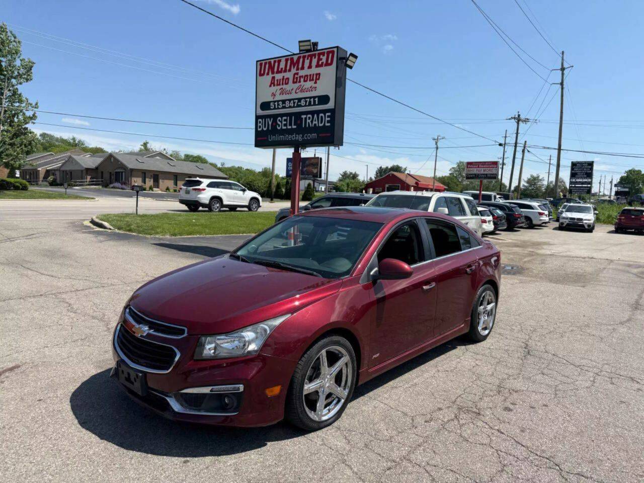 2015 Chevrolet Cruze LTZ — Sedan — 82,853 mi — West Chester, OH