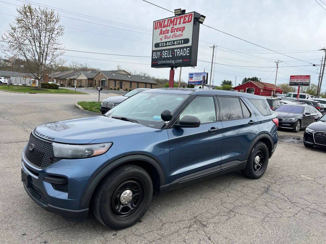 2021 Ford Police Interceptor Utility Base — SUV — 88,726 mi — West Chester, OH