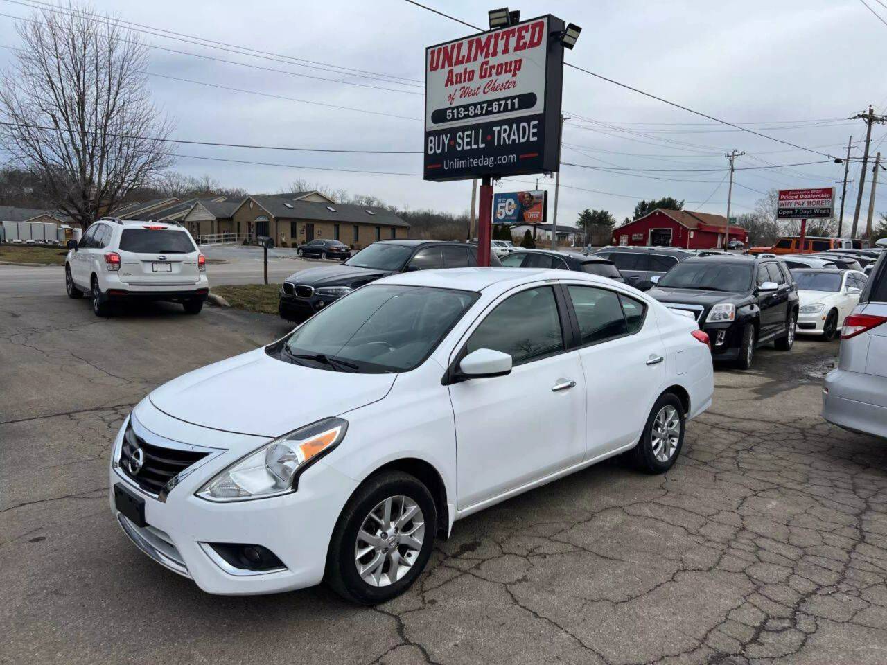 2018 Nissan Versa SV — Sedan — 90,810 mi — West Chester, OH