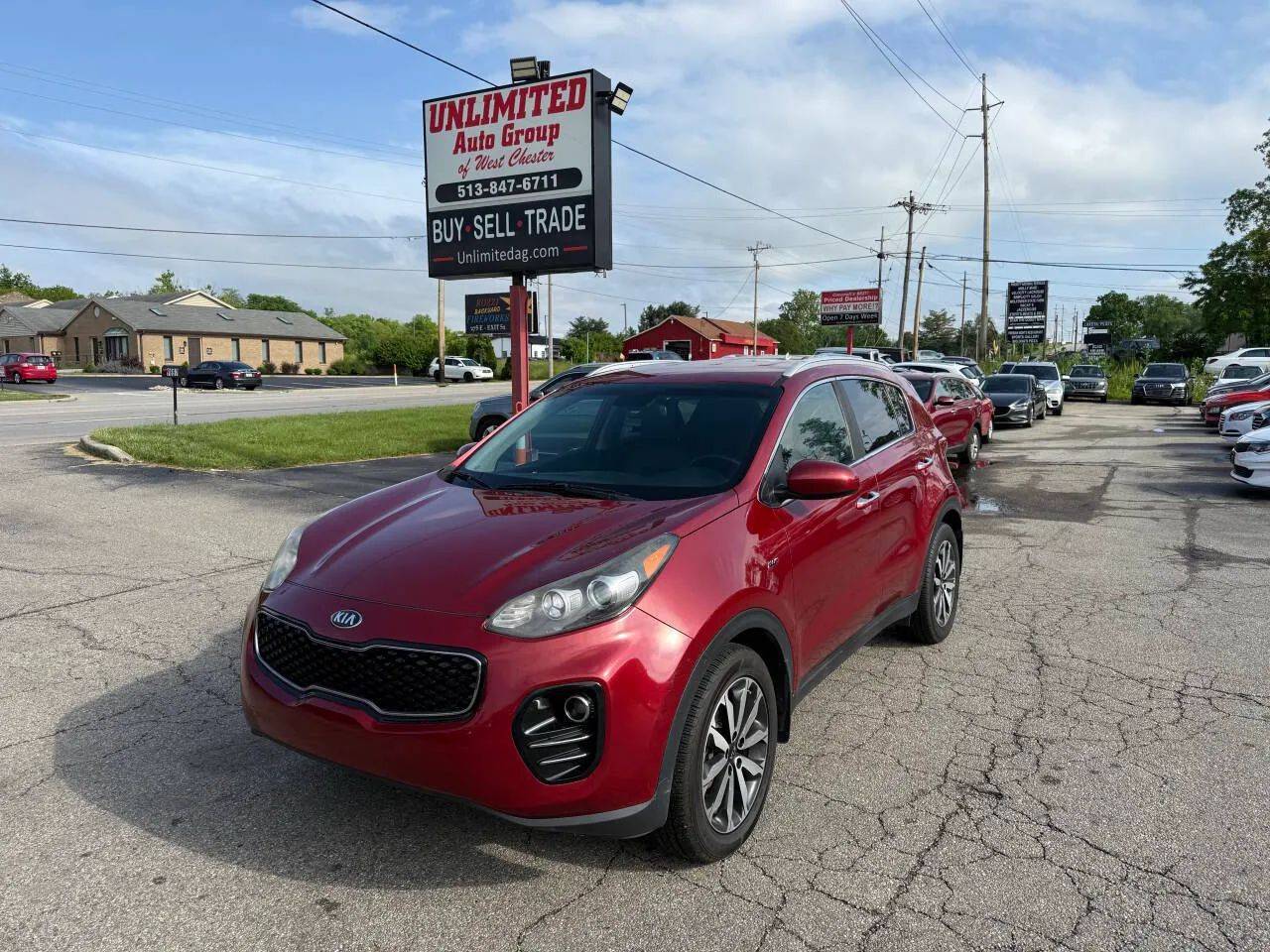 2017 Kia Sportage EX — SUV — 88,621 mi — West Chester, OH