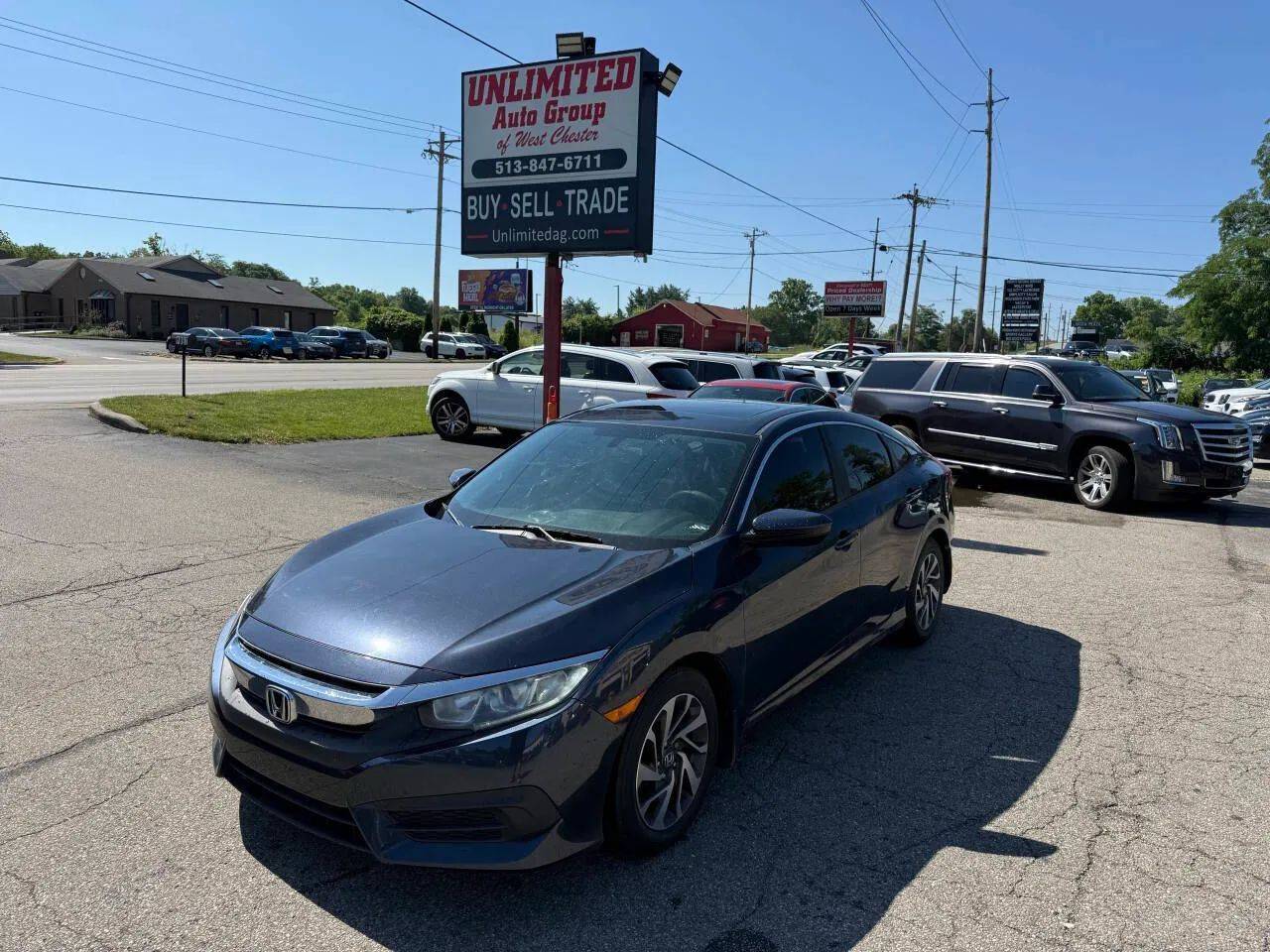 2018 Honda Civic EX — Sedan — 55,758 mi — West Chester, OH
