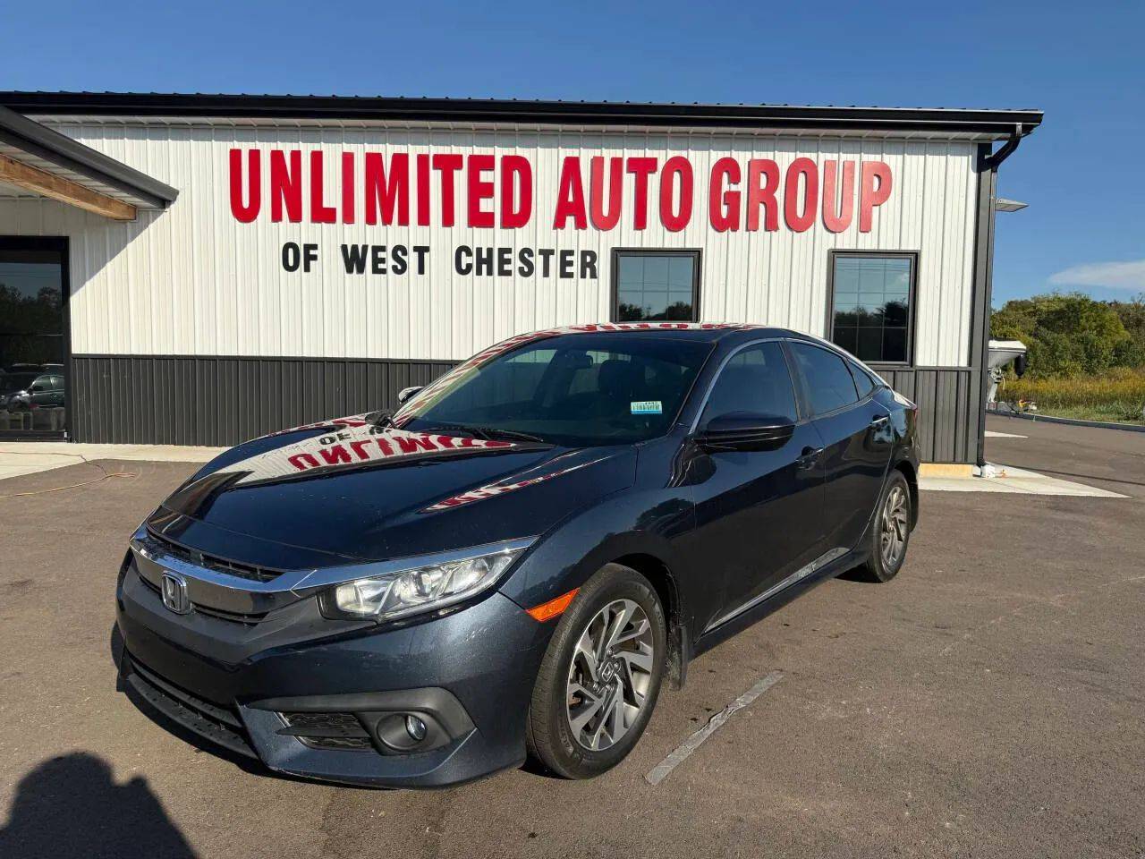 2017 Honda Civic EX — Sedan — 105,544 mi — West Chester, OH