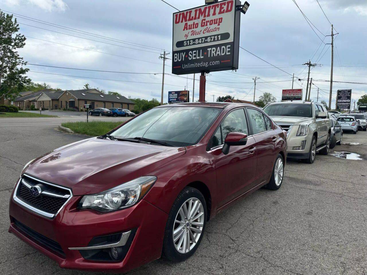 2015 Subaru Impreza 2.0i Limited — Sedan — 44,137 mi — West Chester, OH