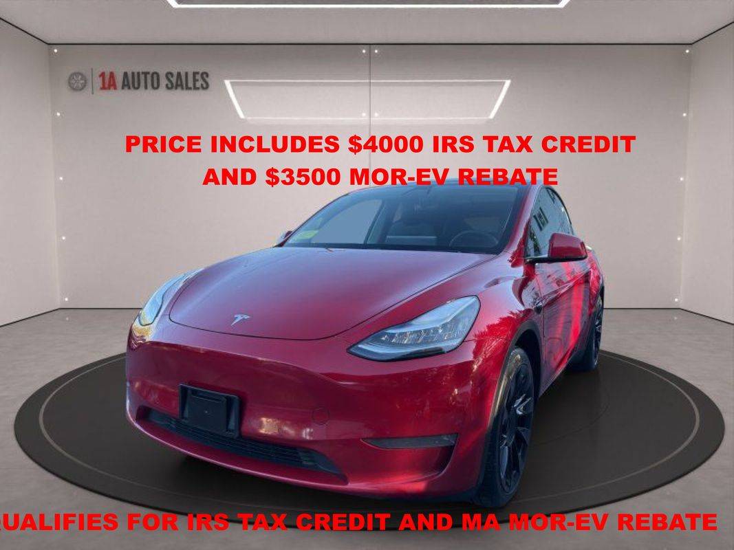 2020 Tesla Model Y Long Range — SUV — 117,849 mi — Walpole, MA