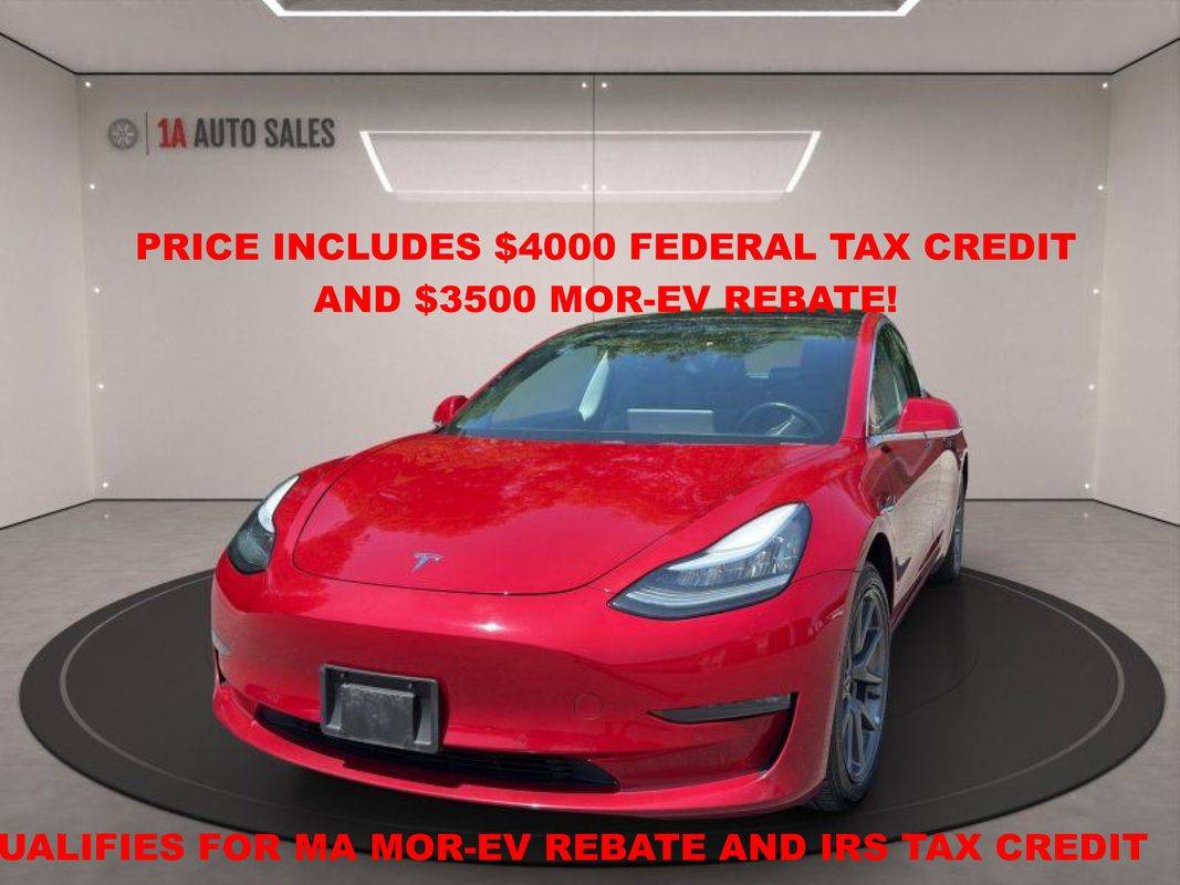 2018 Tesla Model 3 Long Range — Sedan — 83,655 mi — Walpole, MA