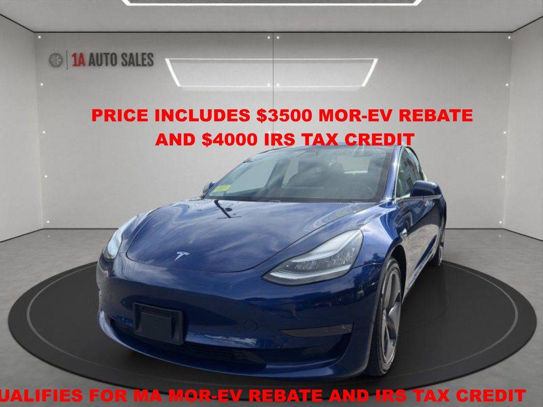 2019 Tesla Model 3 Long Range — Sedan — 71,448 mi — Walpole, MA