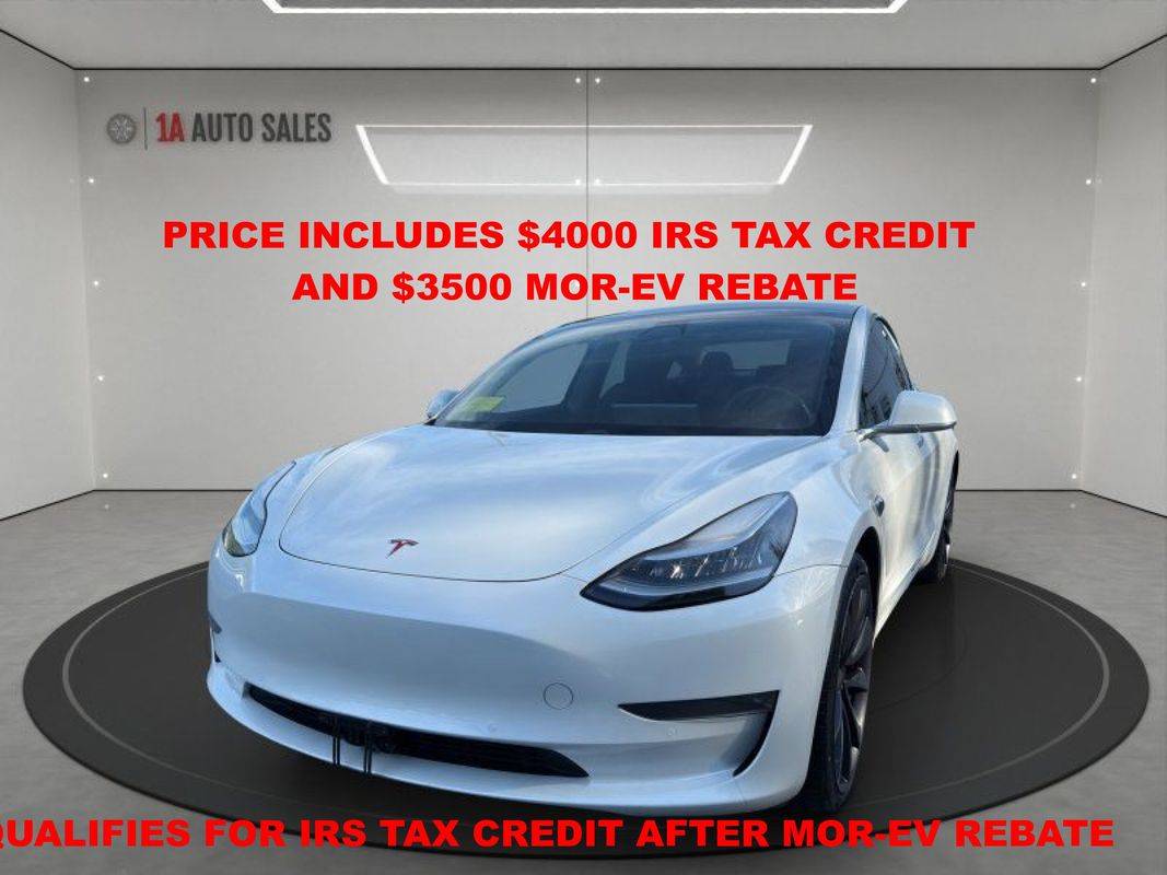 2020 Tesla Model 3 Performance — Sedan — 87,362 mi — Walpole, MA