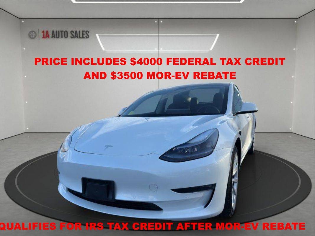 2022 Tesla Model 3 Long Range — Sedan — 41,826 mi — Walpole, MA