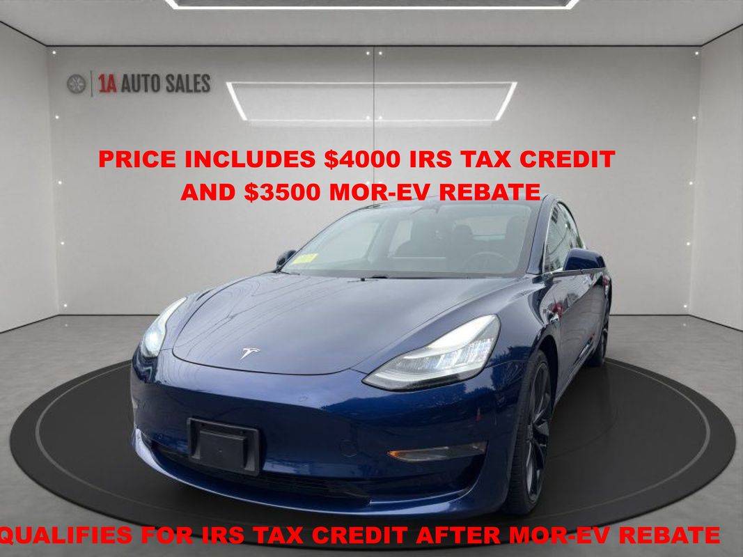 2018 Tesla Model 3 Performance — Sedan — 16,652 mi — Walpole, MA