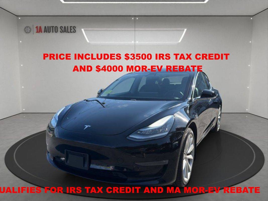 2019 Tesla Model 3 Standard Range Plus — Sedan — 86,020 mi — Walpole, MA