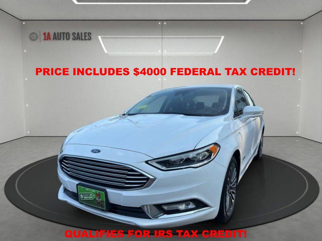 2018 Ford Fusion Energi Titanium — Sedan — 65,224 mi — Walpole, MA