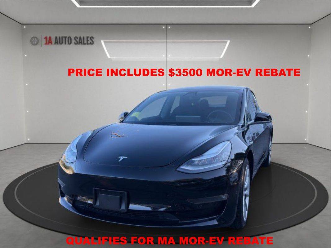 2019 Tesla Model 3 Standard Range Plus — Sedan — 27,853 mi — Walpole, MA