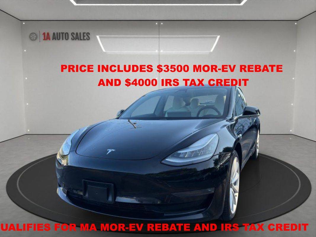 2018 Tesla Model 3 Long Range — Sedan — 64,558 mi — Walpole, MA