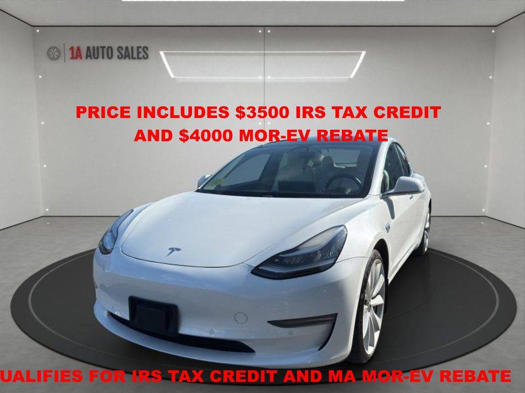 2018 Tesla Model 3 Performance — Sedan — 102,132 mi — Walpole, MA