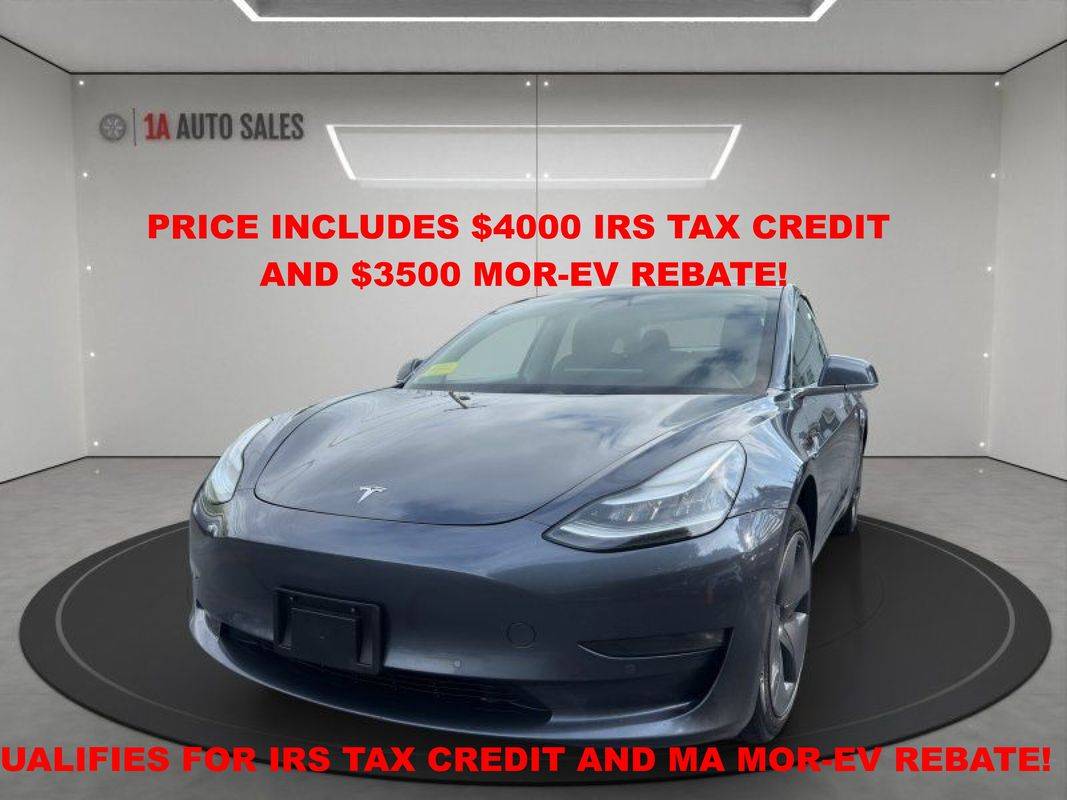 2019 Tesla Model 3 Long Range — Sedan — 142,271 mi — Walpole, MA