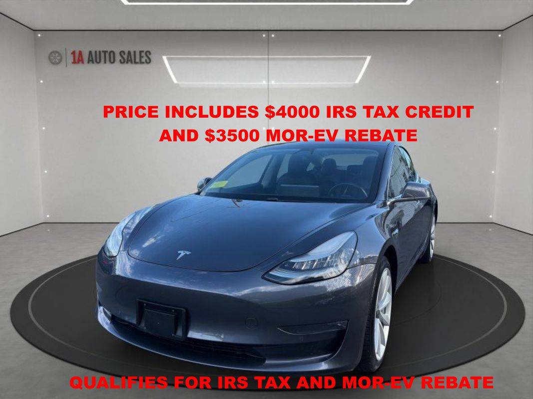 2018 Tesla Model 3 Long Range — Sedan — 37,726 mi — Walpole, MA