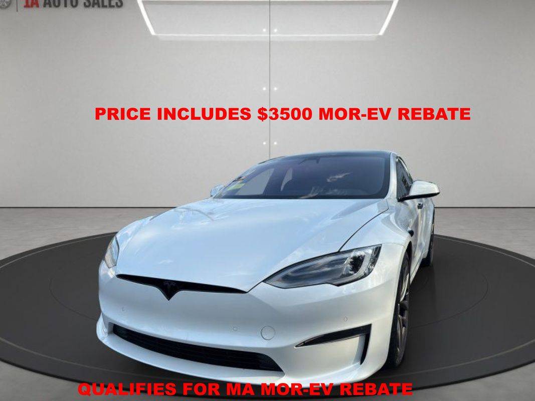 2021 Tesla Model S Long Range — Hatchback — 50,132 mi — Walpole, MA
