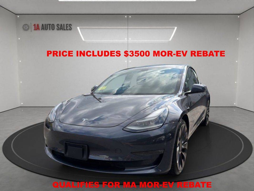 2021 Tesla Model 3 Performance — Sedan — 12,306 mi — Walpole, MA