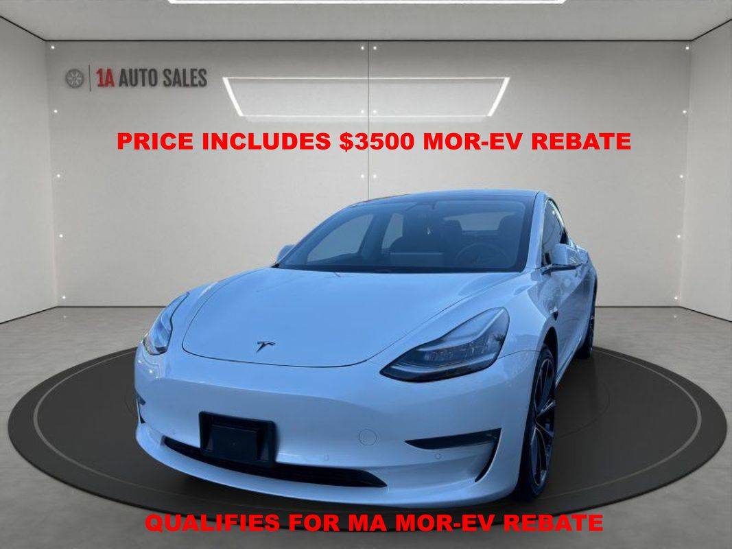 2020 Tesla Model 3 Long Range — Sedan — 71,358 mi — Walpole, MA